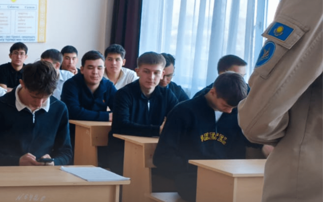 В Костанайском социально-техническом колледже состоялась важная информационная лекция для обучающихся