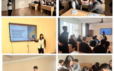 Қостанай әлеуметтік-техникалық колледжі-нде жеке бас бостандығы және зорлық-зомбылық, сталкинг пен некеге мәжбүрлеу үшін құқықтық жауапкершілік тақырыбында сынып сағаты өткізілді.